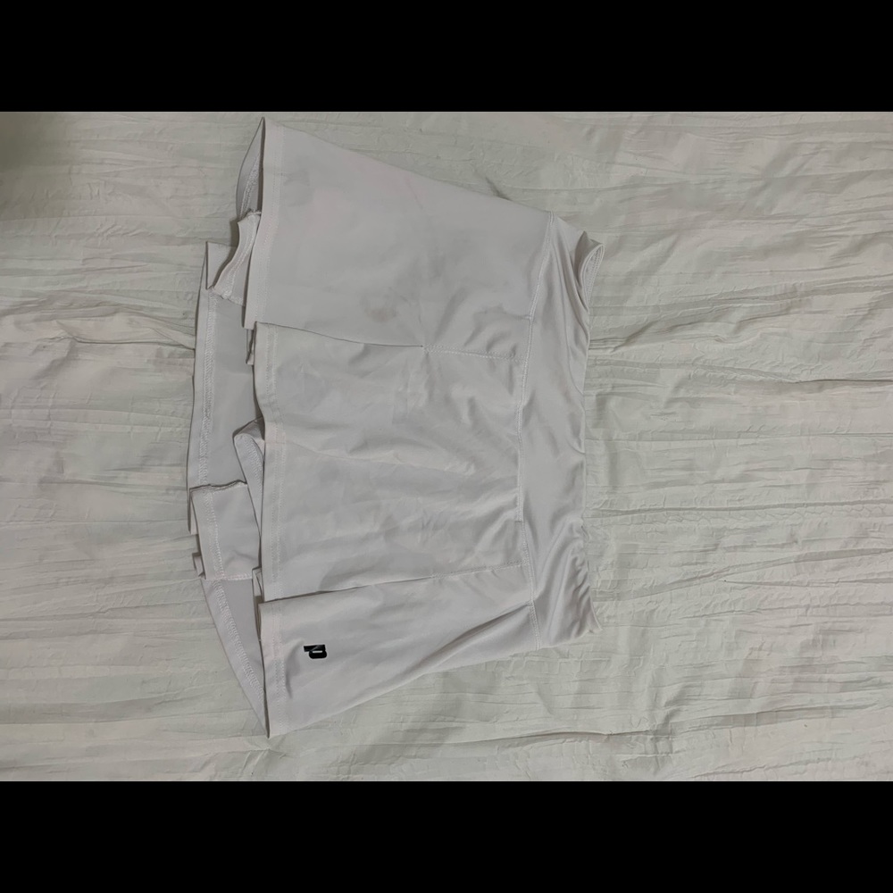 White Tennis Skirt